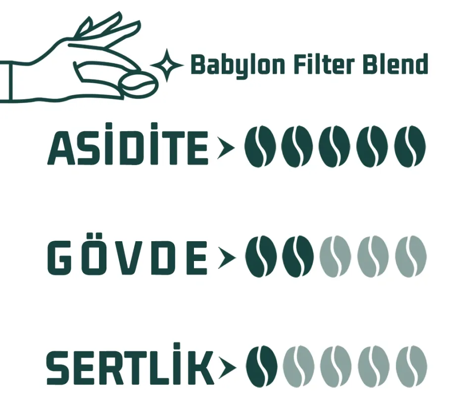Haldia Babylon Filtre Blend Kahve