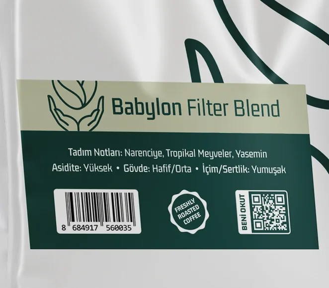 Haldia Babylon Filtre Blend Kahve 1000 gr.