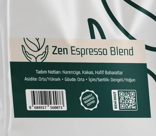 Haldia Zen Espresso Blend Kahve 1000 gr.