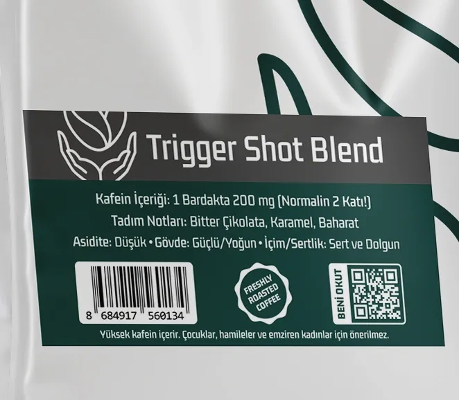 Haldia Trigger Shot Blend Kahve 1000 gr.