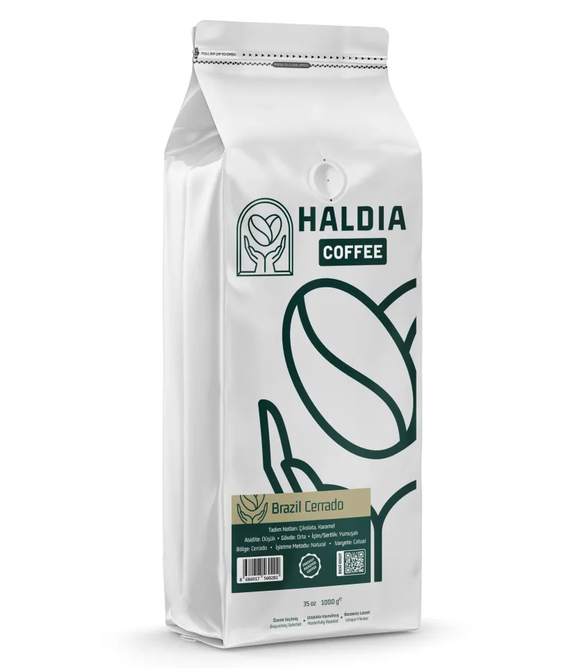 Haldia Brazil Cerrado Yöresel Kahve 1000 gr. 