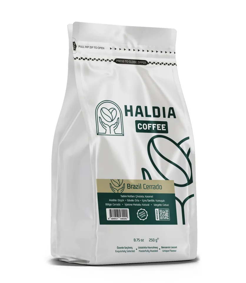 Haldia Brazil Cerrado Yöresel Kahve 250 gr.