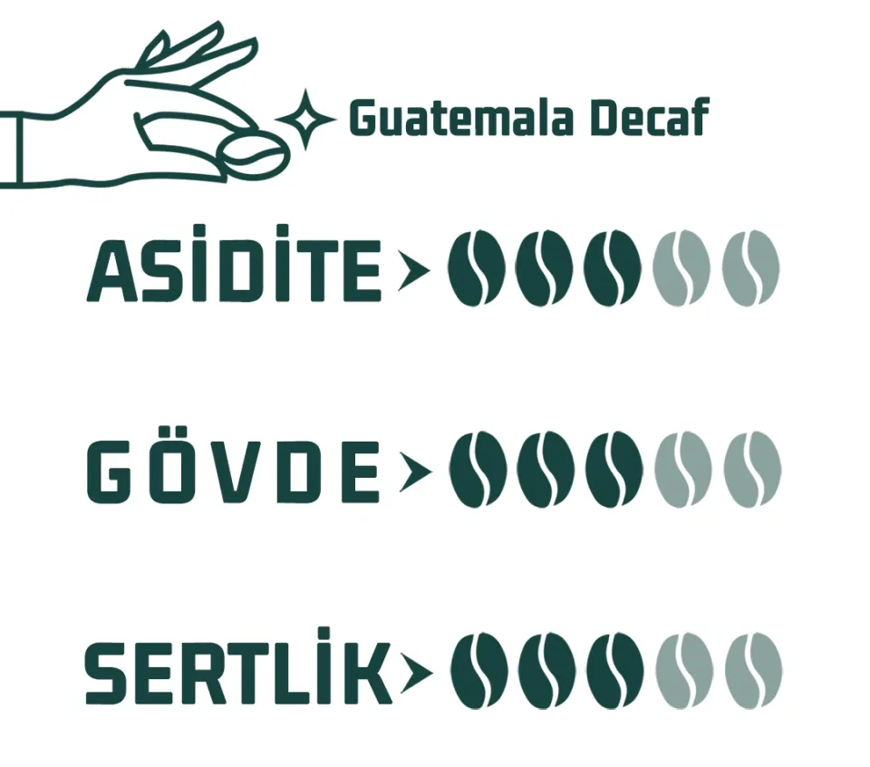 Haldia Guatemala Decaf Kahve 1000 gr.