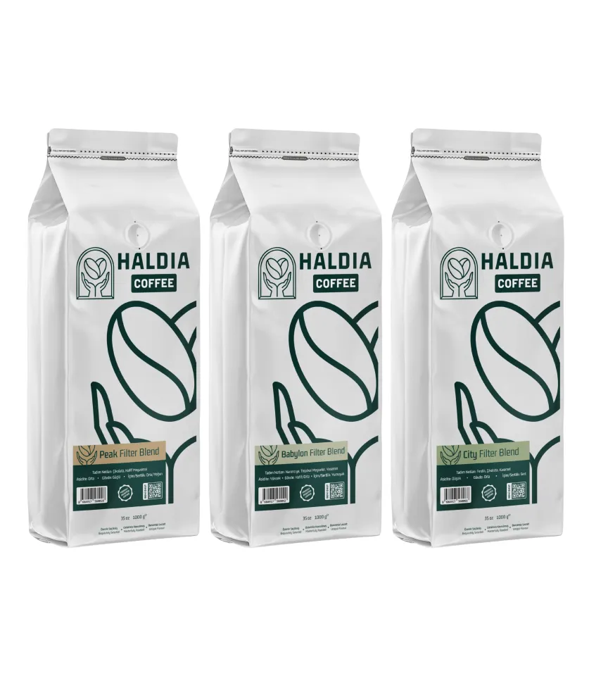Haldia 3x1000gr Filtre Kahve Blend Fırsat Paketi