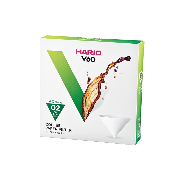 Hario V60 02 Dripper Filtresi (40 Adet)
