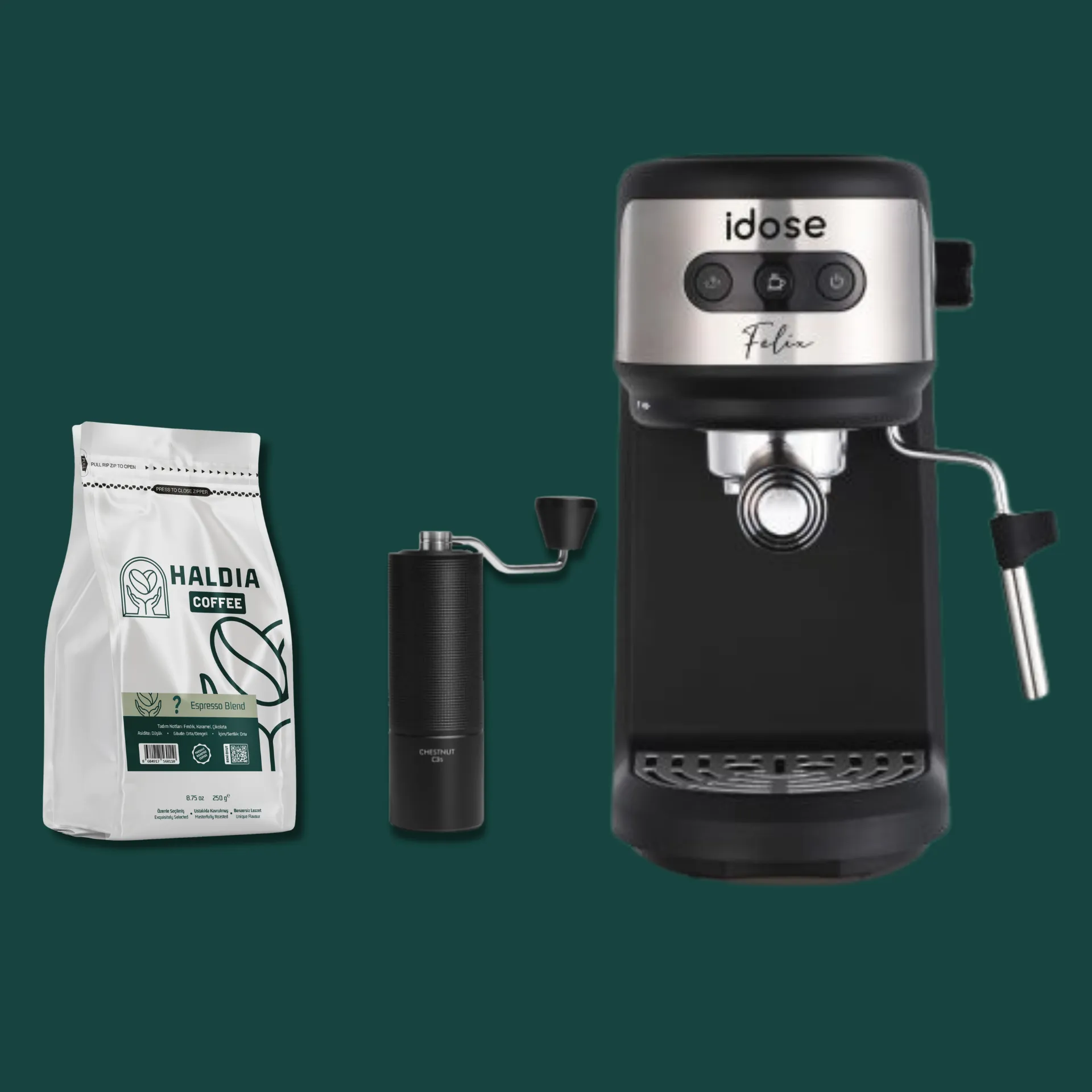 Ev Baristam: Espresso Başlangıç Seti