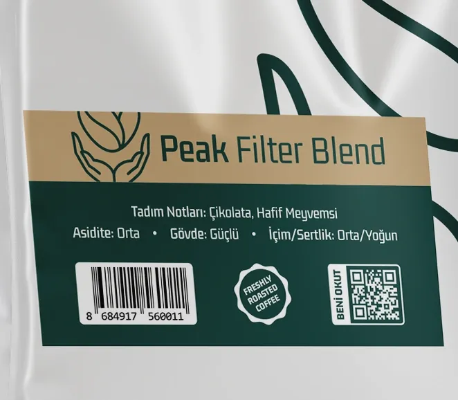 Haldia Peak Filtre Blend Kahve 1000 gr.