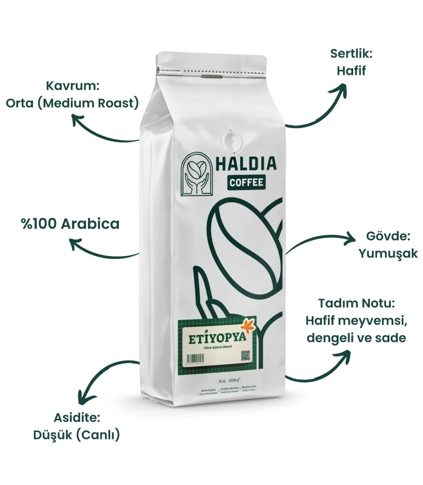 Etiyopya Filtre Kahve Blend 1000gr.