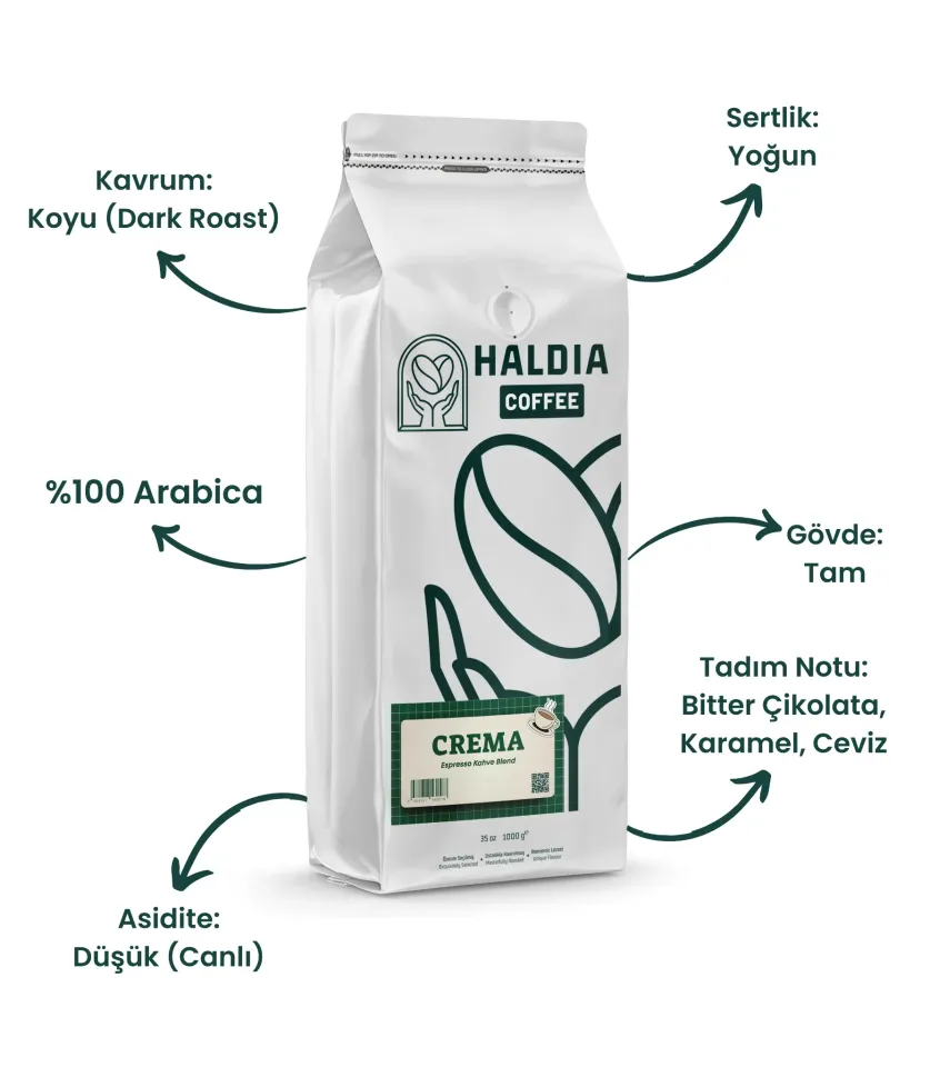 Crema Espresso Kahve Blend 1000gr.